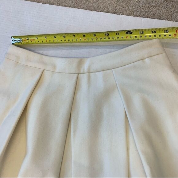 Catherine Malandrino cream Bryony Lasercut Skirt - Picture 7 of 9